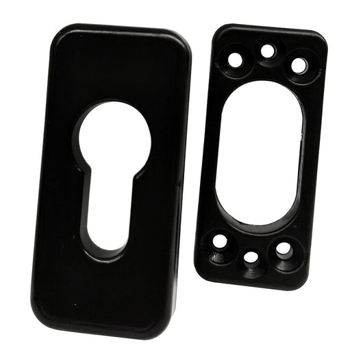 BOCCHETTA PER PERSIANE 32X8X68 MM OVALE NYLON- 10,0 pz