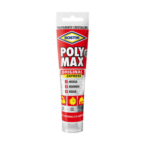 BOSTIK POLYMAX CRISTAL EXPRESS 115 G TUBO- 12,0 pz