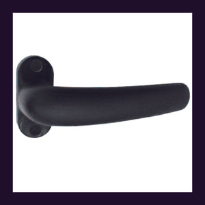 MEZZA MANIGLIA PER PERSIANA Q 8 MM NYLON NERO- 1,0 pz