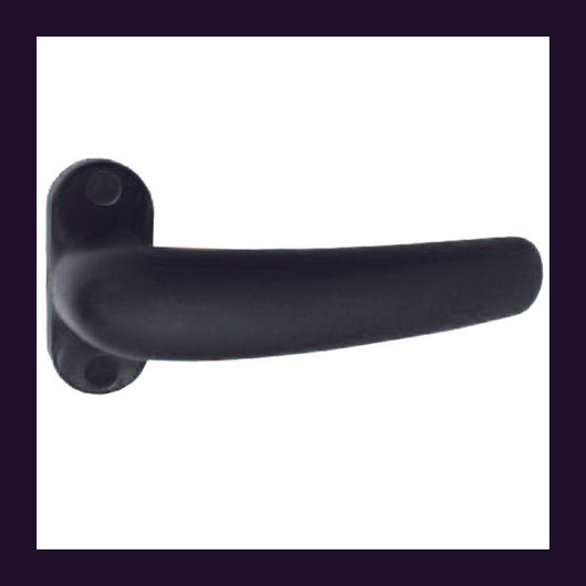 MEZZA MANIGLIA PER PERSIANA Q 8 MM NYLON NERO- 1,0 pz