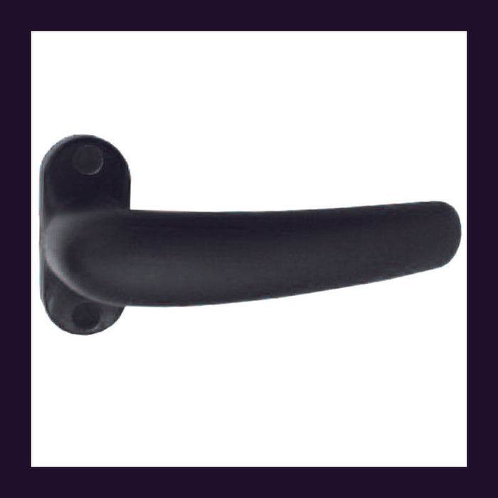 MEZZA MANIGLIA PER PERSIANA Q 8 MM NYLON NERO- 1,0 pz