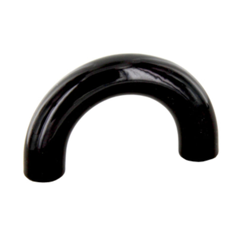 MANIGLIA ZAMA 1121 32  23,5X40 MM NERO LUCIDO- CAFIM- 25,0 pz