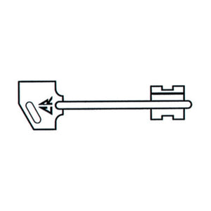 C.R.   14 CHIAVE DOPPIA MAPPA 92 MM- DOM-CR- 10,0 pz