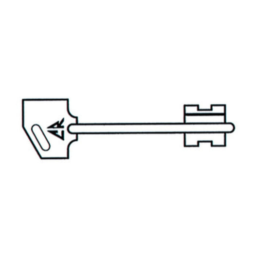C.R.   14 CHIAVE DOPPIA MAPPA 92 MM- DOM-CR- 10,0 pz