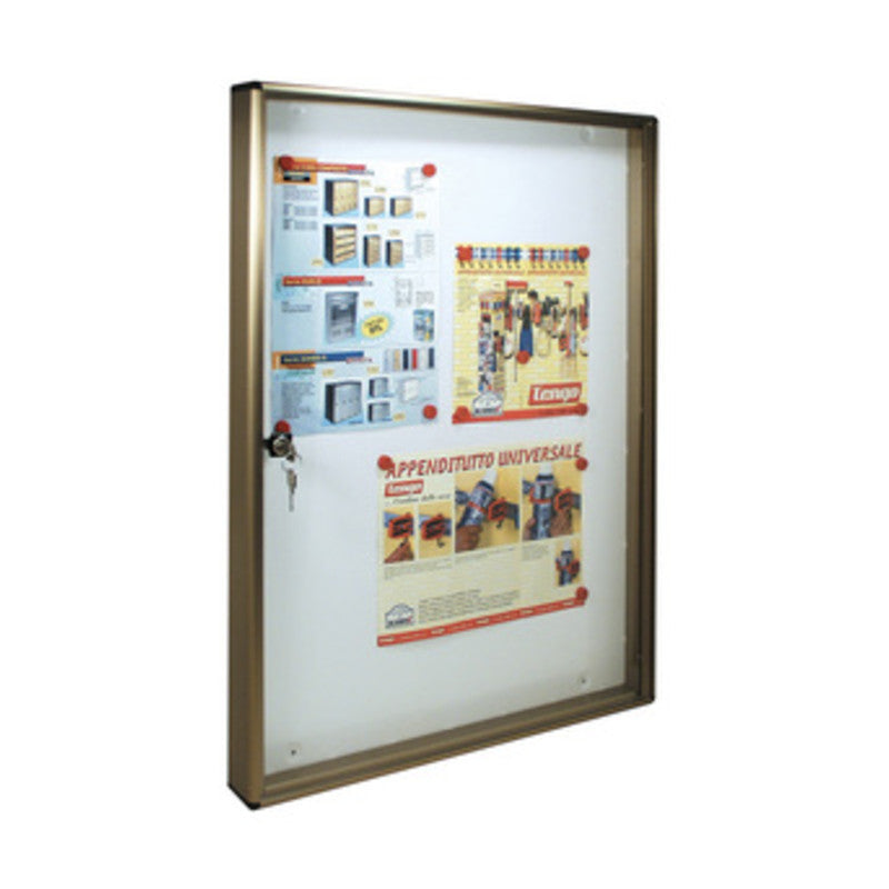 BACHECA FONDO MAGNETICO ALUBOX BC5 55X5X73 BR- ALUBOX- 1,0 pz