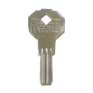 PREFER CHIAVE GREZZA P.E. PER LUCCHETTO A CAMPANA- 5,0 pz