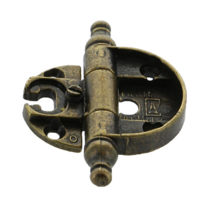 CERNIERA PER MOBILI A0056 BRONZO ANTIC 35X18 MM*- 10,0 pz