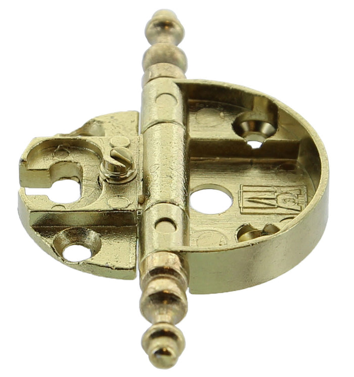 CERNIERA PER MOBILI A0057 OTTONATO 35X18 MM- 10,0 pz