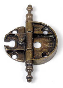 CERNIERA PER MOBILI A0057 BRONZO ANTIC 35X18 MM- 10,0 pz