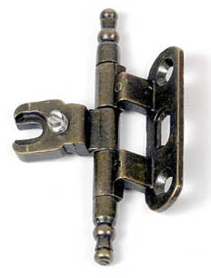 CERNIERA PER MOBILI A0058 BRONZO ANTIC 46X14 MM*- 10,0 pz