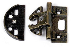 CERNIERA PER MOBILI A0061 BRONZO ANTIC 40X15 MM*- 10,0 pz