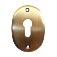 BOCCHETTA PROFILO EUROPEO F0232 C/FORI BRONZATA- 1,0 pz