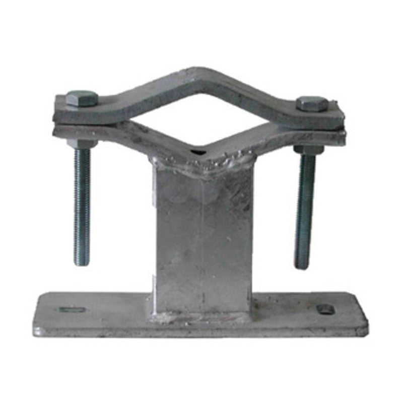 ZANCA A MURO PER PALO ANTENNA          FIG.10- 1,0 pz