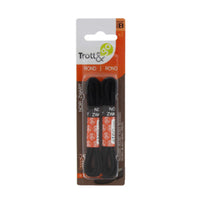 LACCI P/SCARPE TONDI 60 CM  2 PAIA NERO- GUBRA- 3,0 pz