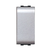 LIFE 4000 TEC INTERRUTTORE UNIPOLARE ARGENTO SAT- 12,0 pz