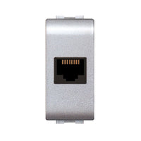 LIFE 4084 TEC PRESA TELEFONICA RJ11 PLUG 6/4C ARG- 12,0 pz