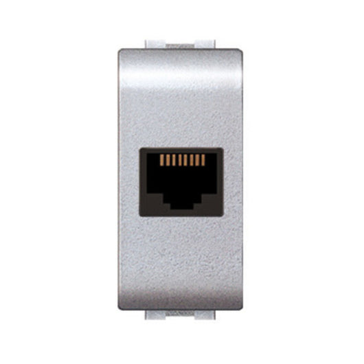 LIFE 4084 TEC PRESA TELEFONICA RJ11 PLUG 6/4C ARG- 12,0 pz