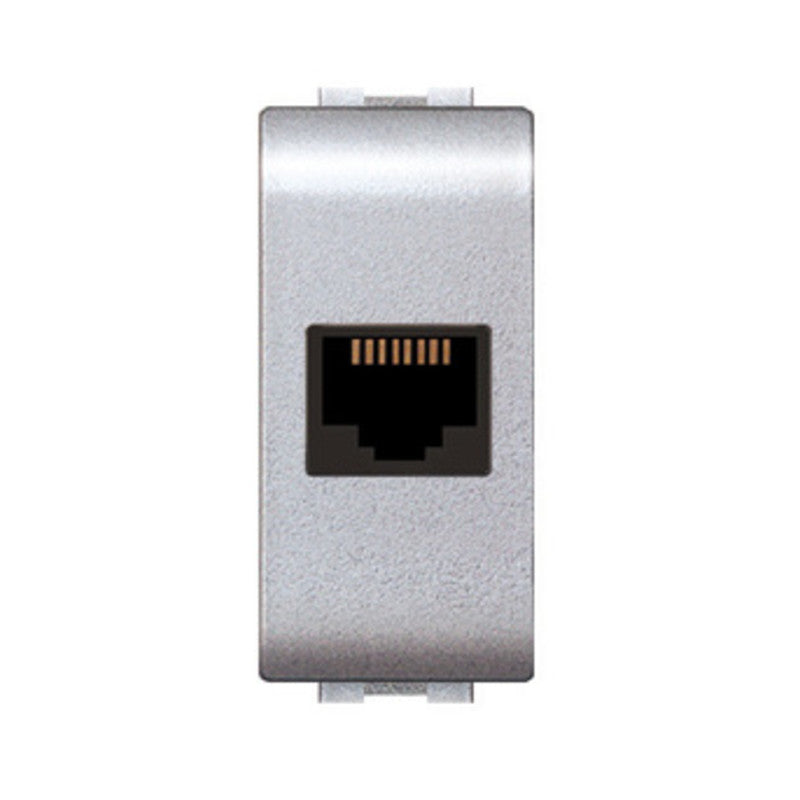 LIFE 4084 TEC PRESA TELEFONICA RJ11 PLUG 6/4C ARG- 12,0 pz