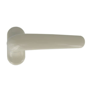 MANIGLIA PER INFISSI ALLUMINIO BIANCO PERLA RAL1013- 1,0 coppie