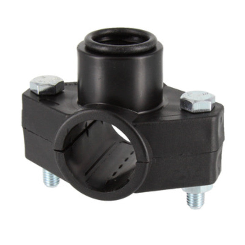 RACCORDO NYLON PRESA A STAFFA D 20 MM X 1/2 F*- IRRITEC