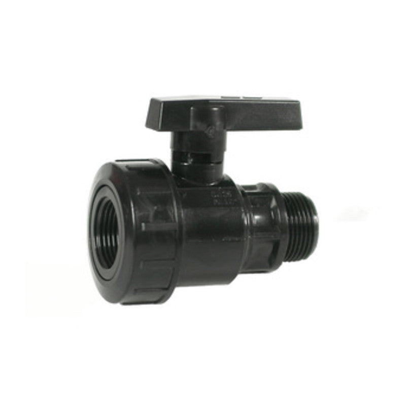 RACCORDO NYLON VALVOLA A SFERA MF 3/4*- IRRITEC- 10,0 pz