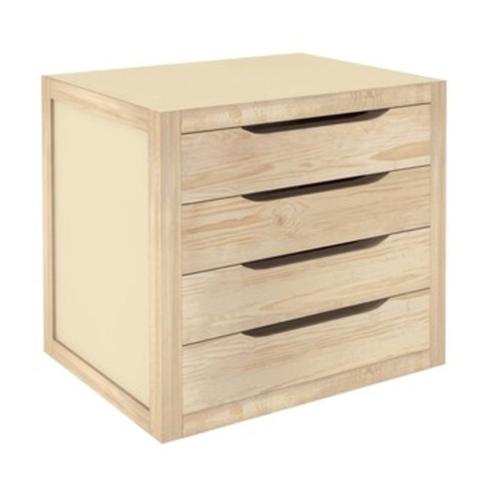 CASSETTIERA 4 CASSETTI 39X30XH37,5 CM- ASTIGARRAGA KIT LINE- 1,0 pz