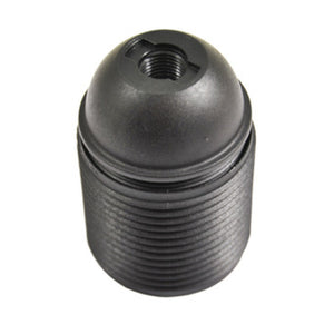 PORTALAMPADA NERO E27 FILETTATO- 20,0 pz