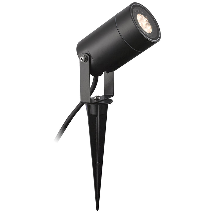 FARETTO C/PICCHETTO GU10 ACCIAIO D 65XH269 MM- 1,0 pz