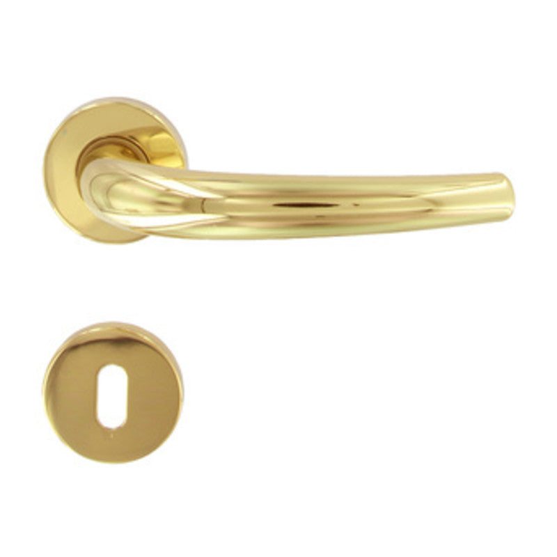 BL MANIGLIA TORINO CON BOCCHETTA ORO LUCIDO V- FROSIO BORTOLO- 4,0 blister