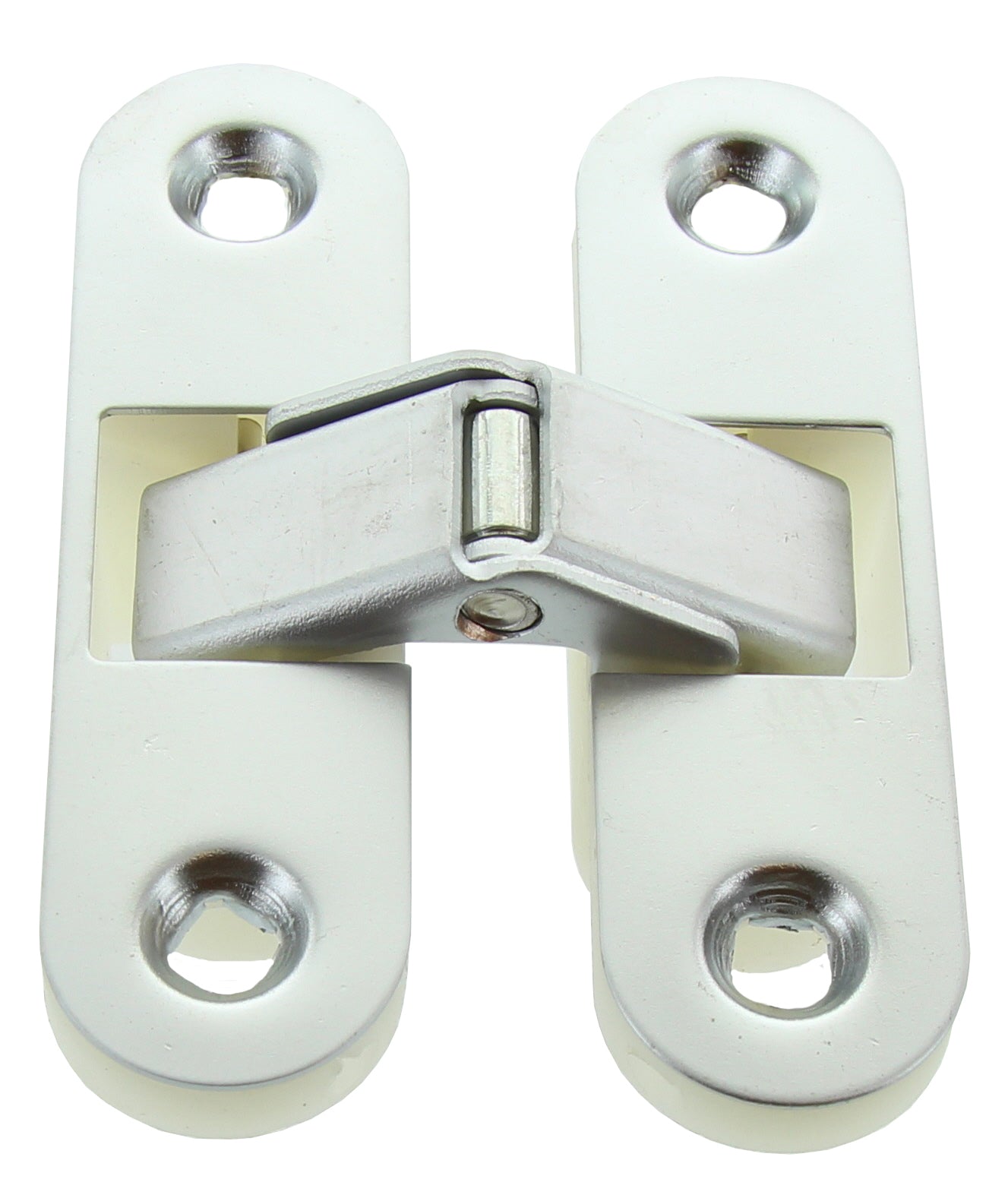 CERNIERA INVISIBILE PER PORTE CROMO SAT 63X89 MM- 20,0 pz