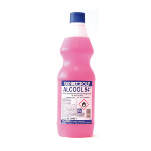 ALCOOL DENATURATO 94 CERTIFICATO 1 L LA SOVRANA- ITALCHIMICI- 12,0 pz