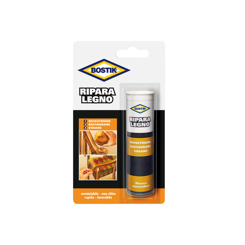 BOSTIK STUCCO RIPARA LEGNO 56 G BLISTER- 12,0 pz