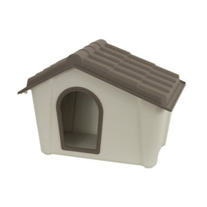 CUCCIA PER CANI RESINA 57X39,0X42,0 CM TORTORA BEIGE- ART PLAST- 3,0 pz