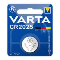 VARTA BATTERIA A BOTTONE CR2025 LITIO  BL 1 PZ- 10,0 blister