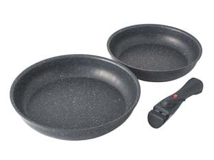 SET 2 PADELLE BOLZANO  cm.2428    BALLARINI