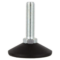 PIEDINO REGOLABILE ACCIAIO ZINCATO MA10 X D 40 MM- 50,0 pz