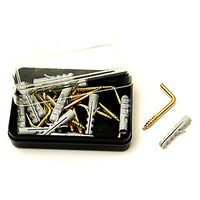 GANCIO PER QUADRO A RAMPINO C/TASSELLO 10 PZ- 15,0 pz