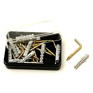 GANCIO PER QUADRO A RAMPINO C/TASSELLO 10 PZ- 15,0 pz