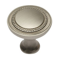 POMOLO IMPER D 31 MM ALLUMINIO NICHEL SATINATO- 10,0 pz