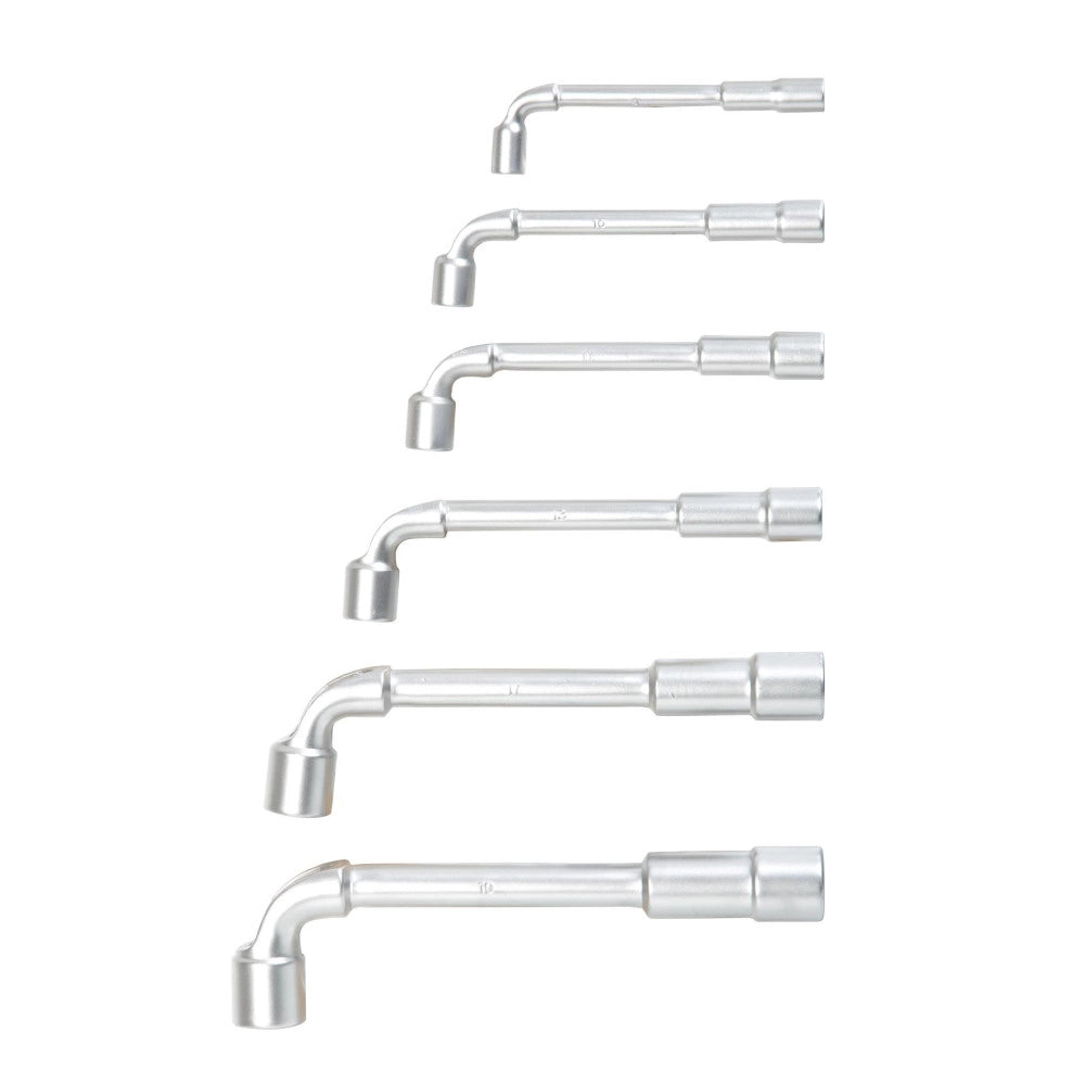 Trade Shop - Set Di 8 Chiavi A Pipa Esagonali 8 - 22mm Chiavi Bussola  8 10 11 12 13 14 17 19 -