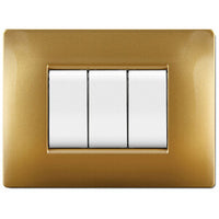 PLACCA LIFE Q LIVING PLAST SABBIA ORO   7P- 1,0 pz