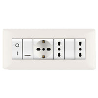 PLACCA LIFE Q LIVING PLAST BIANCO               7P- 1,0 pz