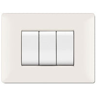 PLACCA LIFE Q LIVING PLAST BIANCO               4P- 1,0 pz