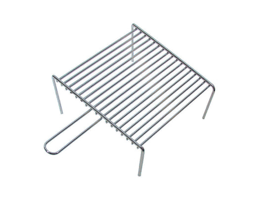 GRIGLIA PESANTE CON PIEDI 1 MANICO  cm.33x37    LAPILLO