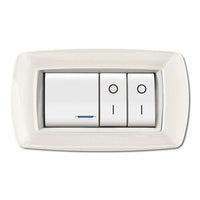 PLACCA LIFE LIVING PLAST BIANCO 4P CORNICE BIANCO- 1,0 pz