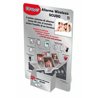 PANNELLO PUBBLICITARIO ALLARME CM.30X42- 1,0 pz