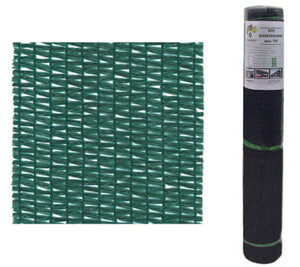 RETE OMBREGGIANTE NORMALE 90% VERDE IN MINIROLL- - mt.1h. rot. mt.6 - 1 rotolo T-REX