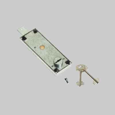 SERRATURA PORTE BASCULANTI A DOPPIA MAPPA '2240' SECUREMME - SECUREMME