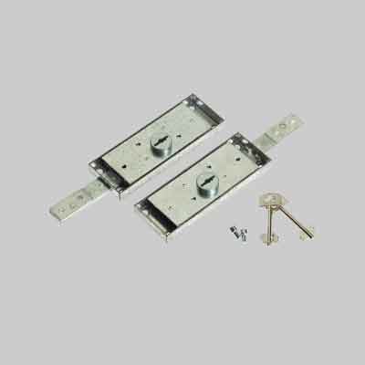 COPPIA SERRATURA SERRANDA A DOPPIA MAPPA '2230' SECUREMME Destra + Sinistra - SECUREMME