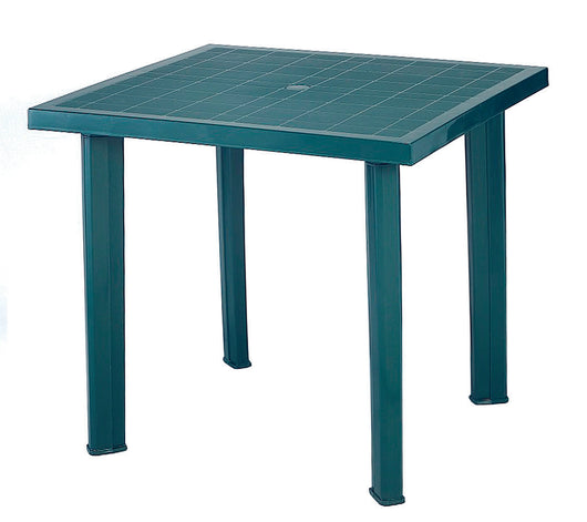TAVOLO DA GIARDINO FIOCCO VERDE CM.80X75X72H.  cm.80x75x72h.  peso kg.6,2